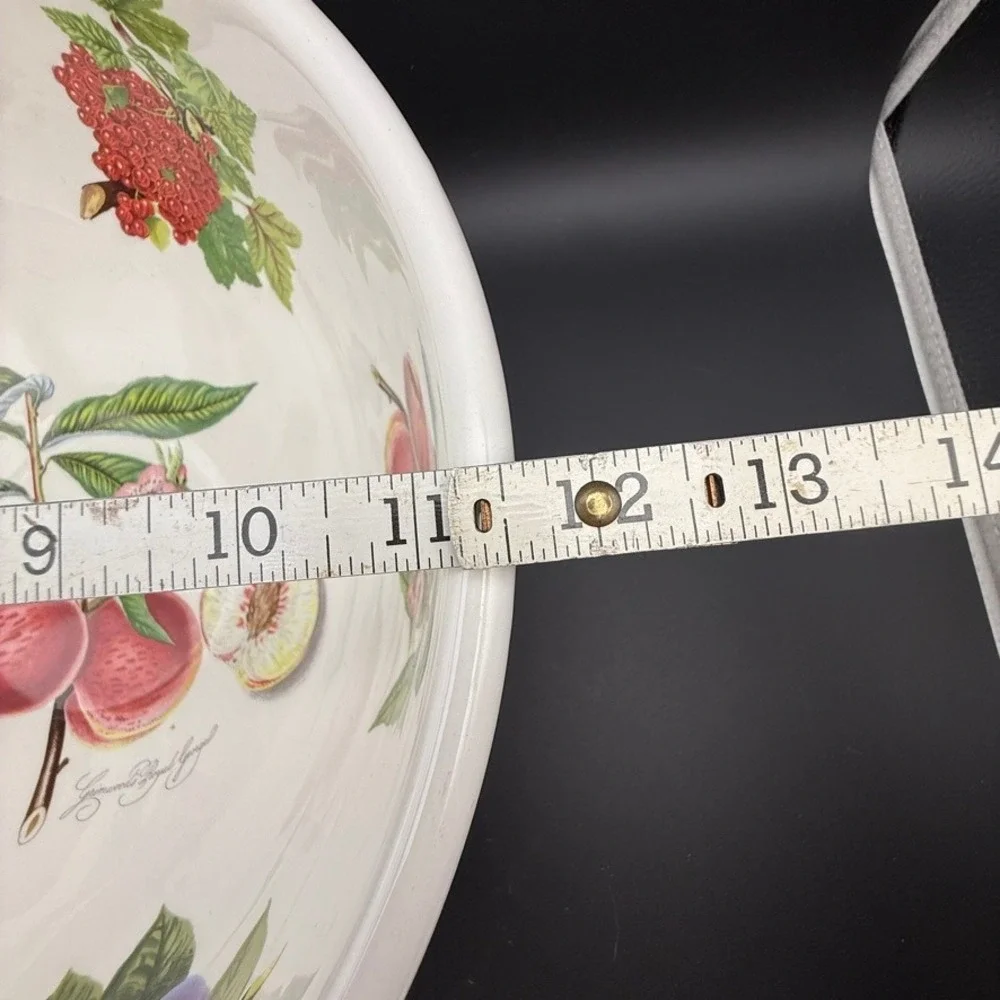Vtg Portmeirion Pomona Fruit Salad Pasta Serving Bowl 11.5